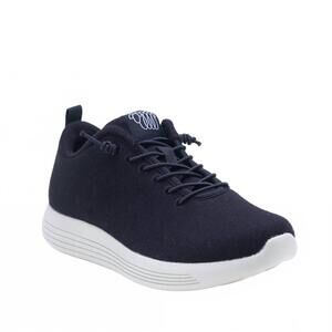 NEW WOOLLOOMOOLOO men's cheviot merino wool sneaker in black
